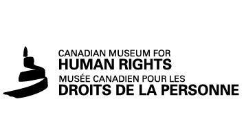 The logo for the Canadian Museum for Human Rights
