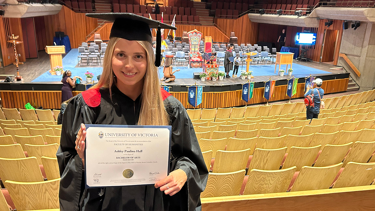 History Alumna Ashley Hall