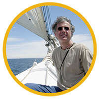 Dan Obradovic sailing