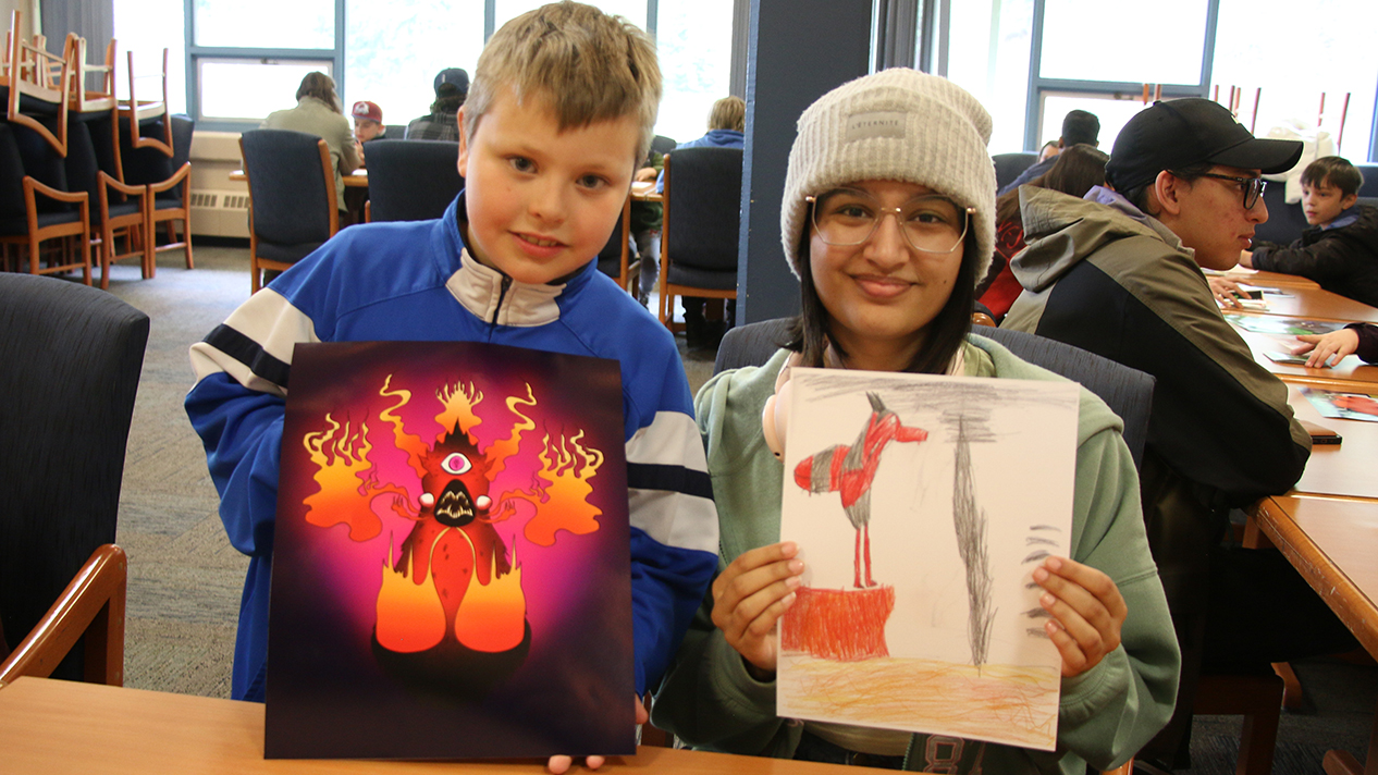 Digital Arts Monster Party Student 1