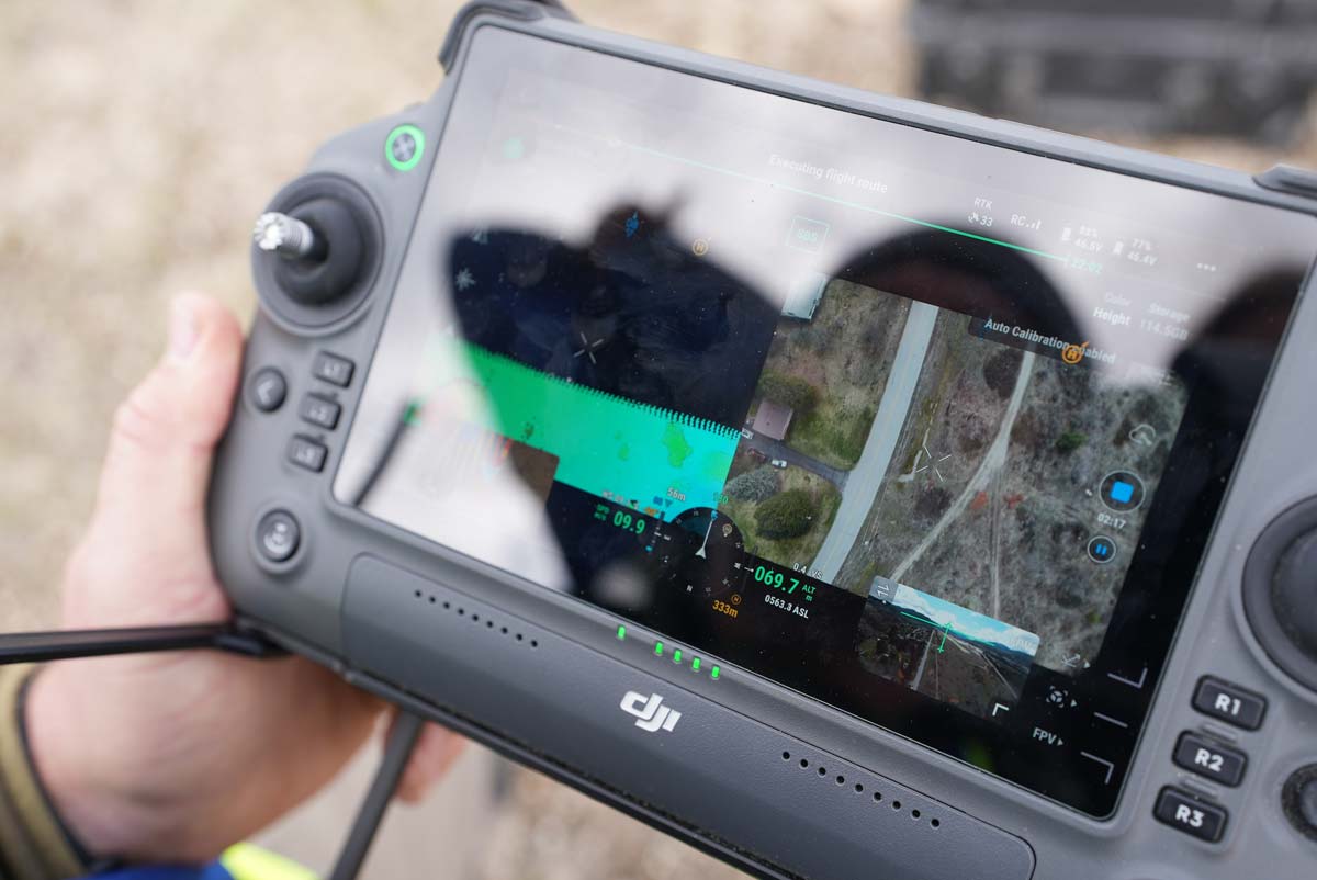 A piece of GIS equipment