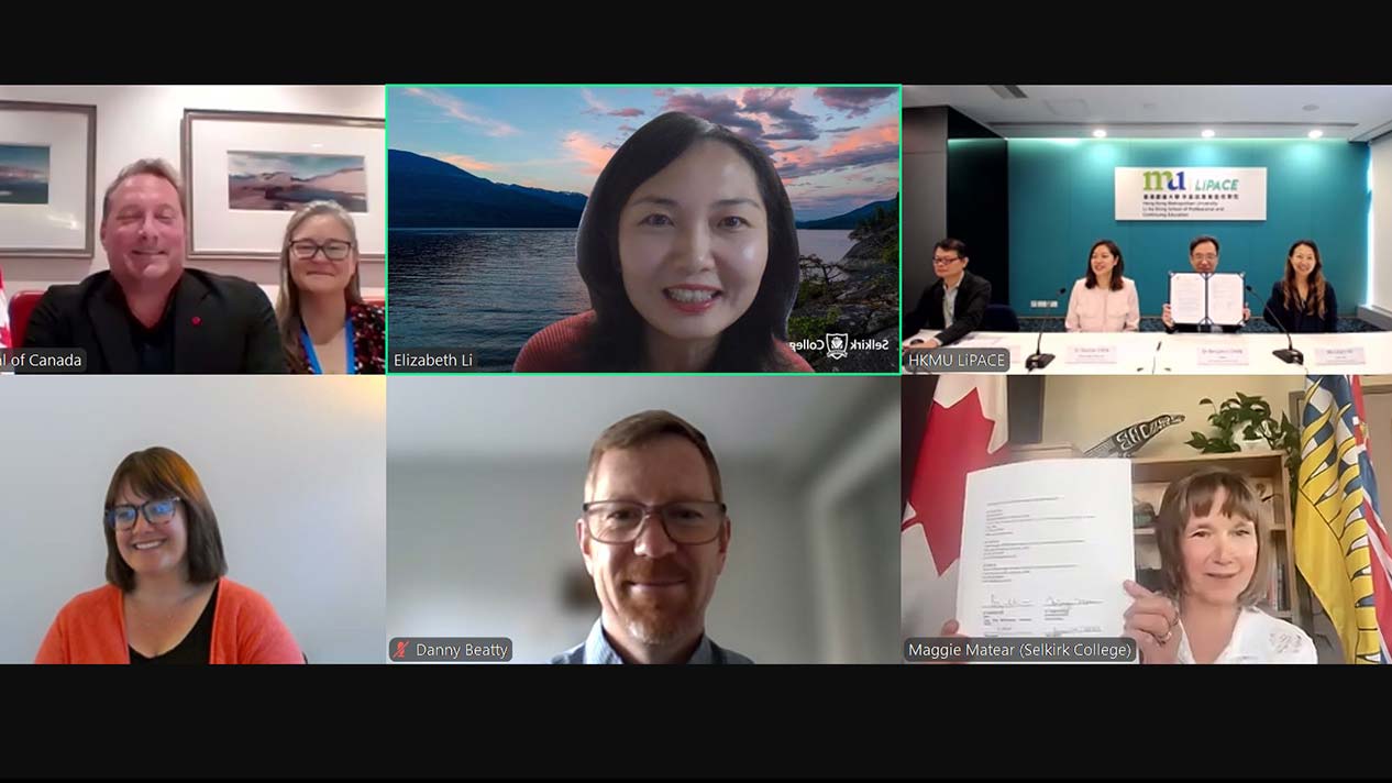 Screen shot of agreement signing with LiPACE