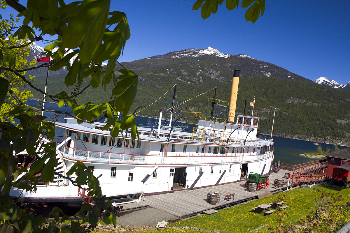 The S.S. Moyie in Kaslo