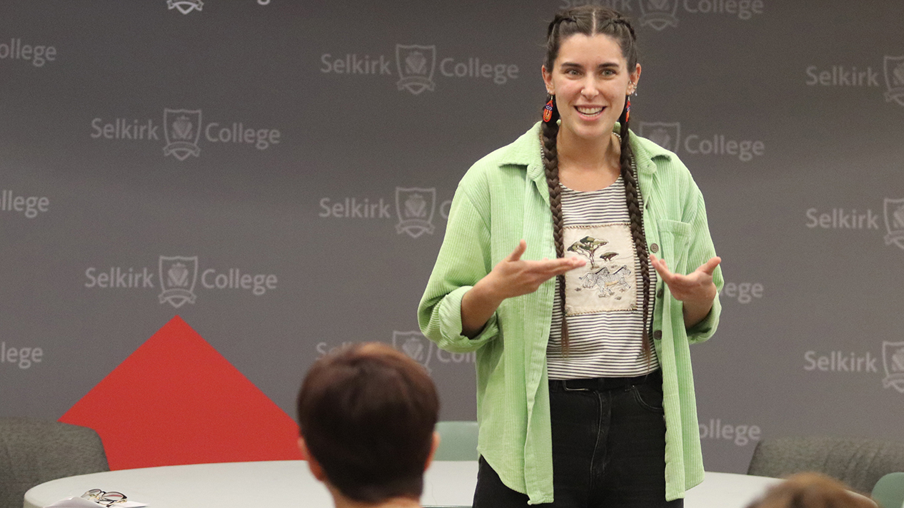 Selkirk College Nursing Program 50th Tea Melissa Markin Student