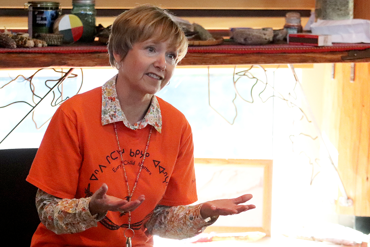Selkirk College President on Orange Shirt Day
