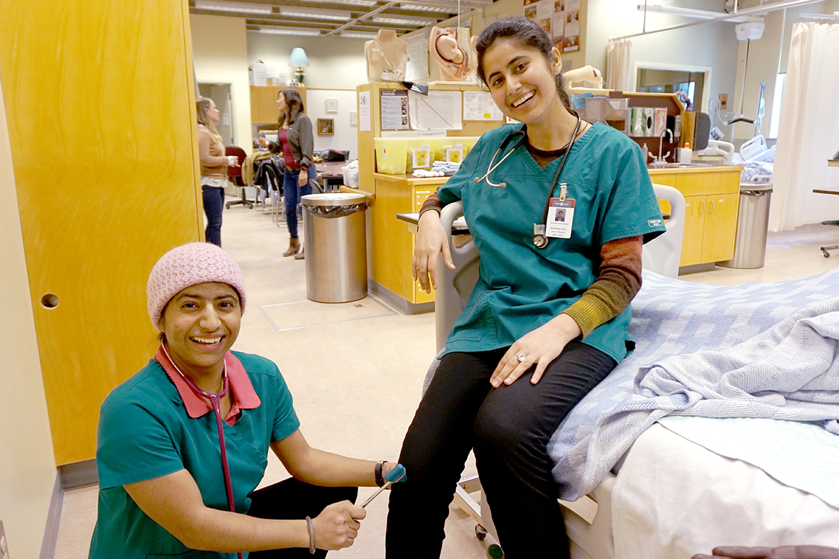 Students in the Postgraduate Gerontological Nursing Program