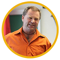 Ross White in classroom