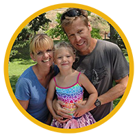 The late Scott Siemens with wife Tanis and daughter Savannah