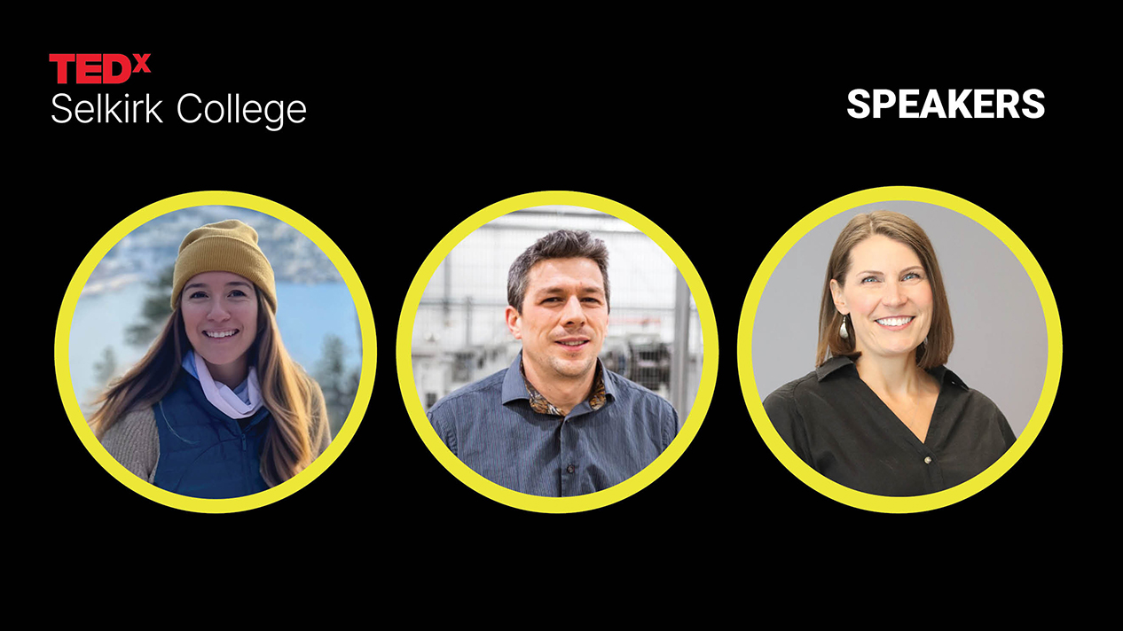 TEDxSelkirkCollegeCountdown speakers