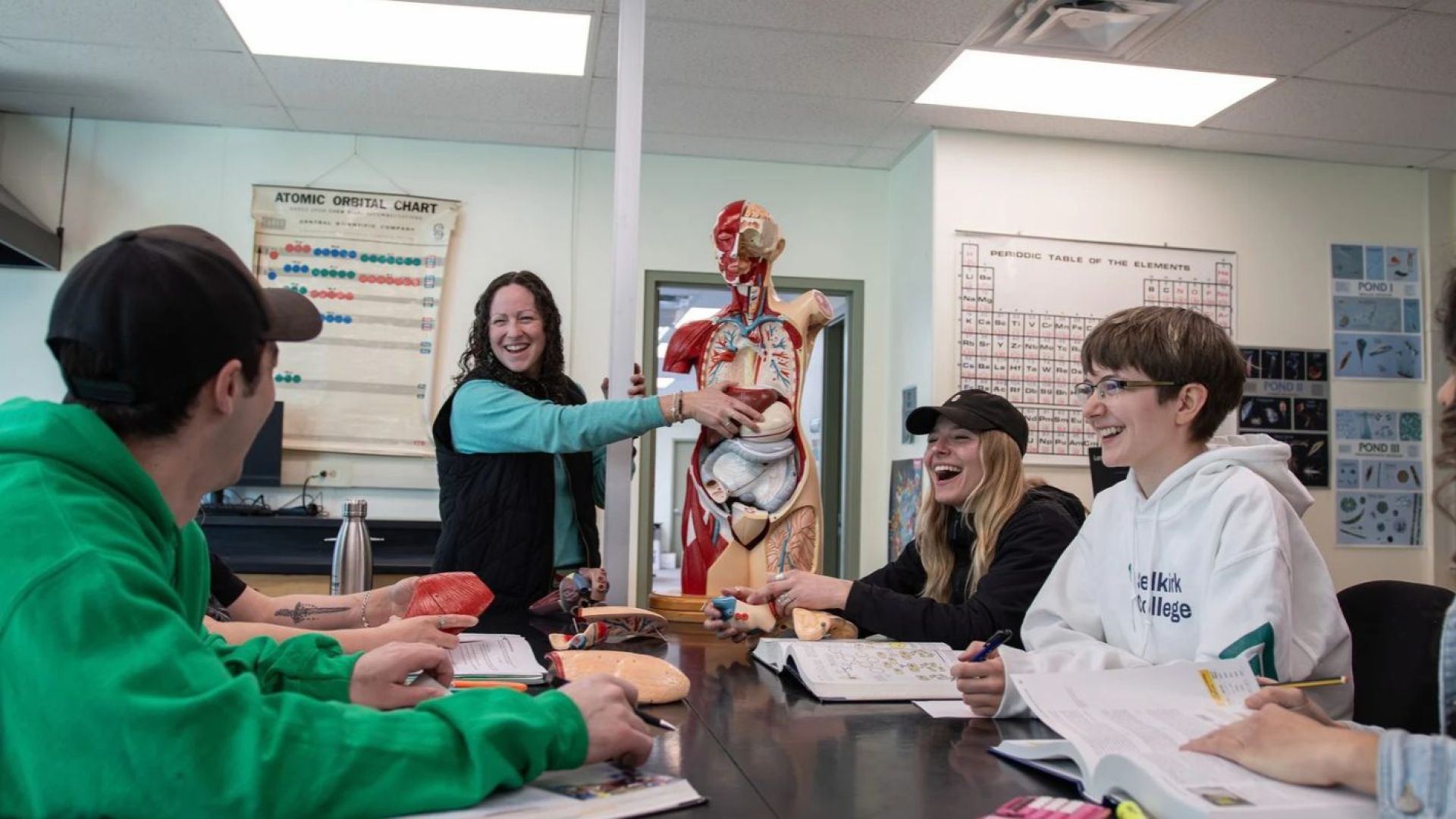 Selkirk College Academic Upgrading Science class