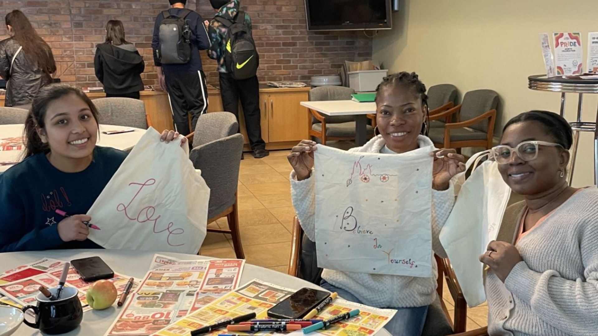 Students at a Food Security Workshop