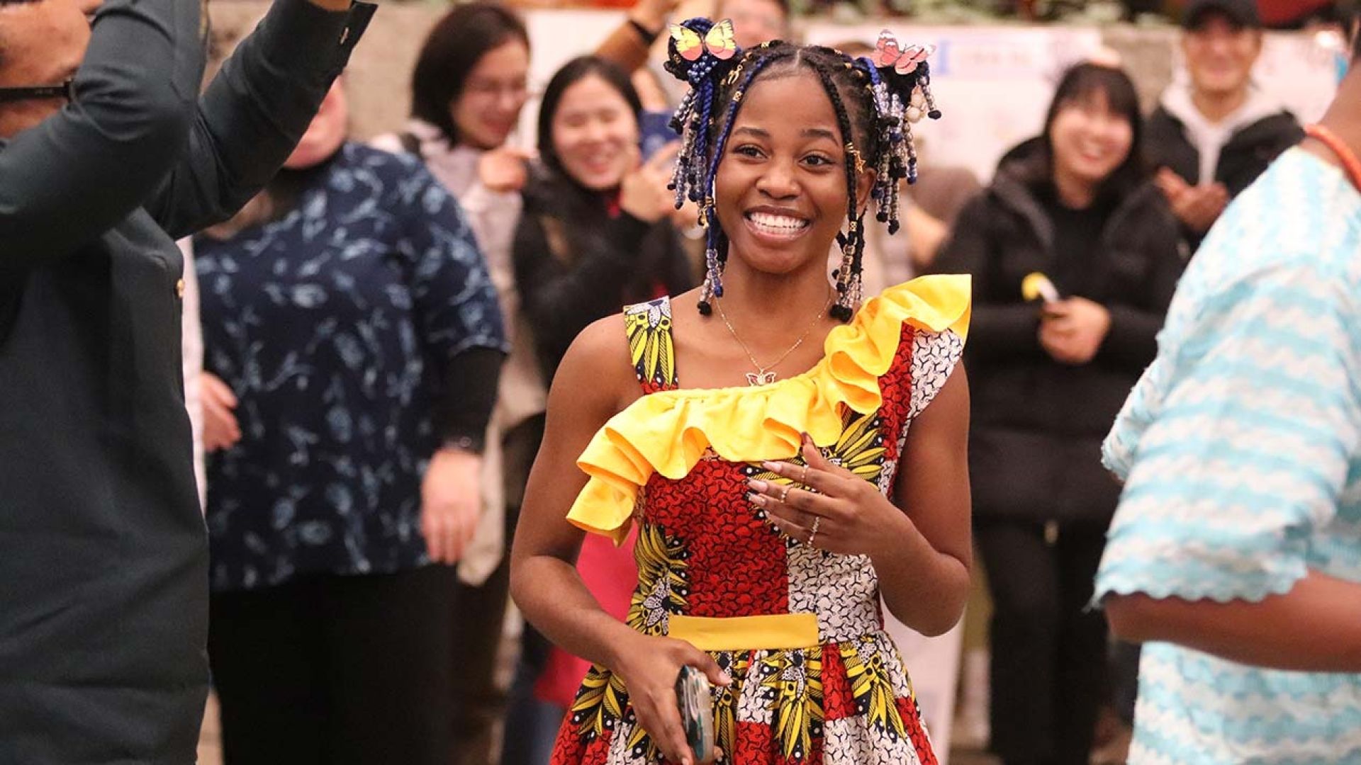 Intercultural Fair dancing