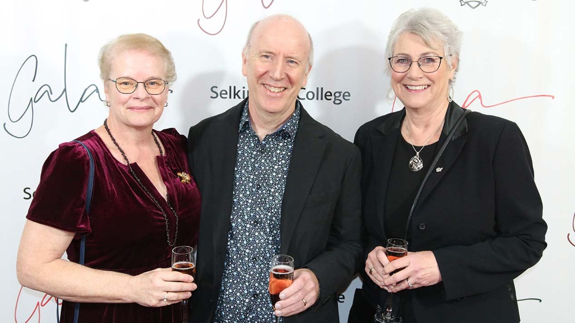 Red carpet photo with former MLA Katrine Conroy