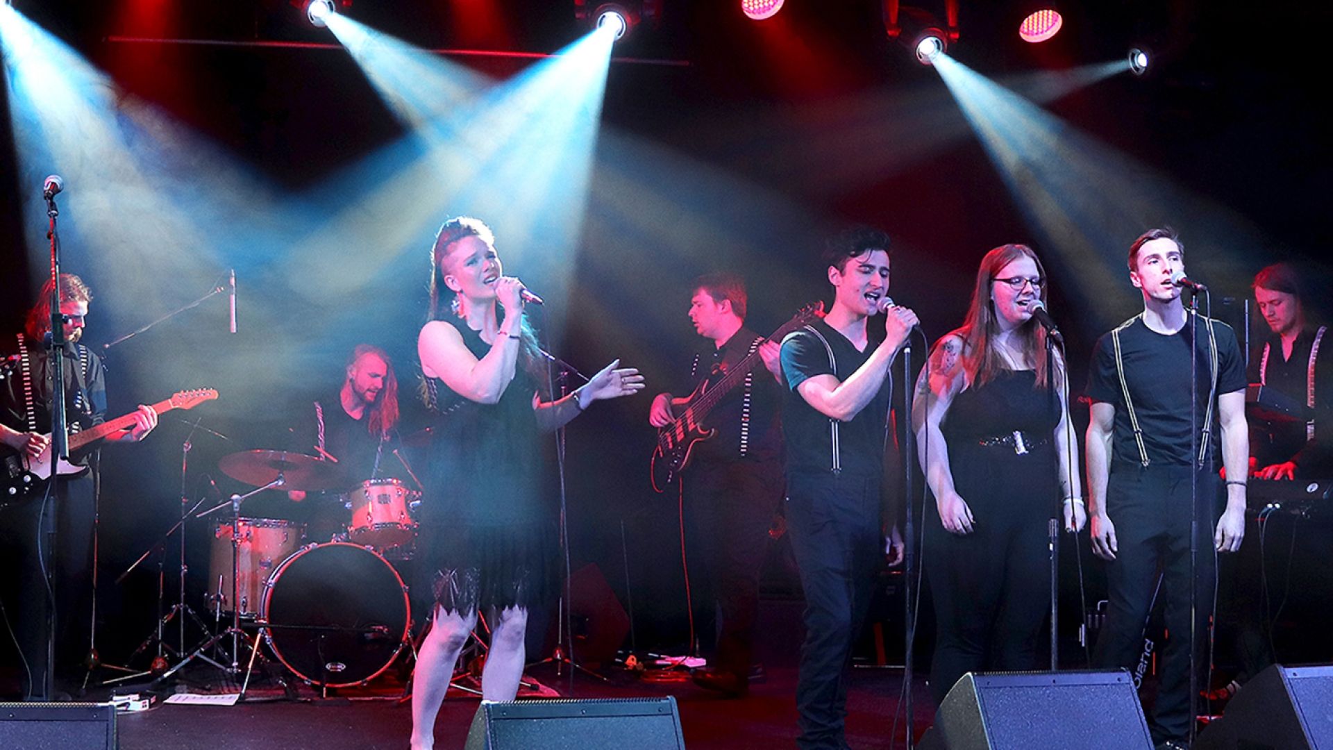 Music students performing 