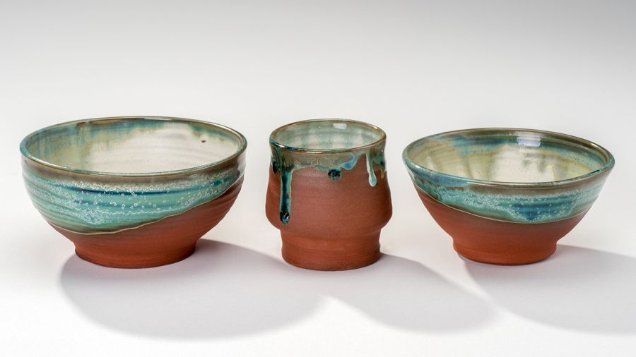 ceramic bowl and mug set