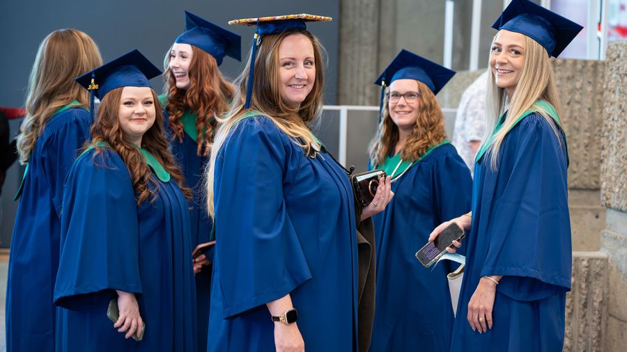 Selkirk College Students at Convocation