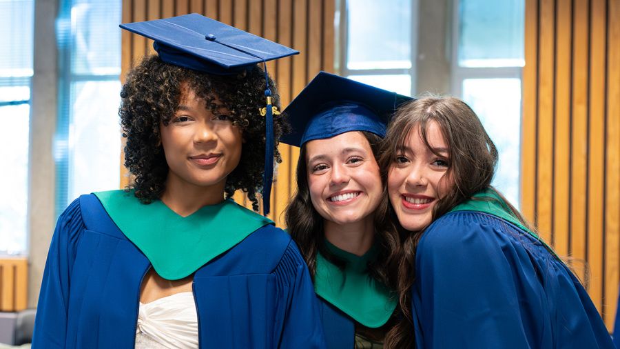 Selkirk College Students at Convocation