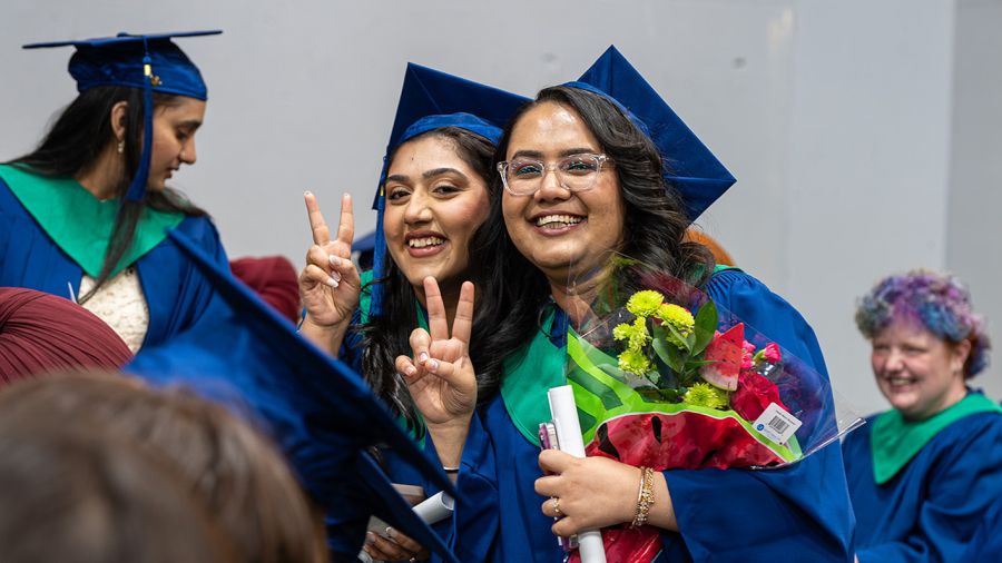 Selkirk College Students at Convocation