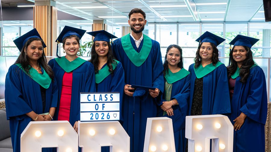 Selkirk College Students at Convocation