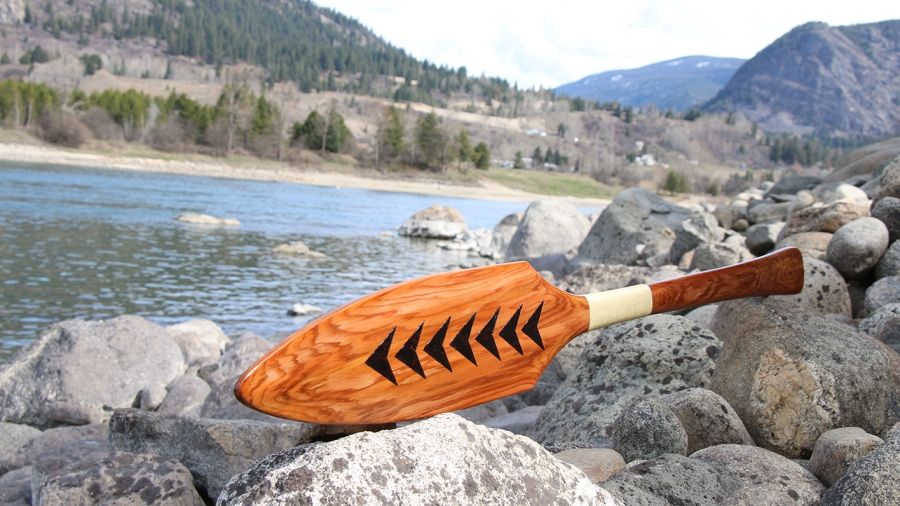 An image of the Sturgeon Scale Paddle by the confluence of the rivers