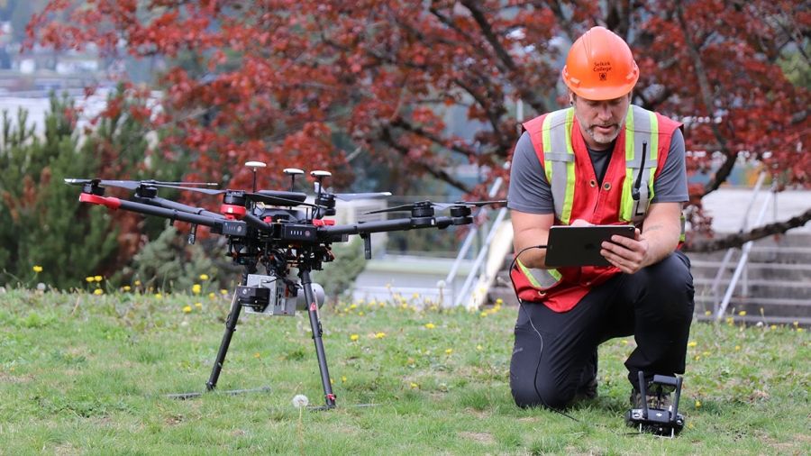 A faculty researcher at Selkirk Innovates, David Greaves is preparing to take students through the five-month Drone Technologies Program