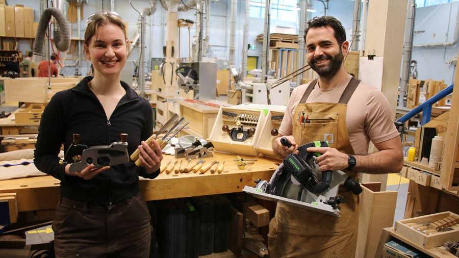 Fine Woodworking Program Gets New Tools two