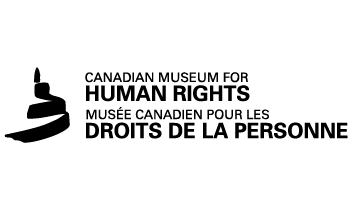 The logo for the Canadian Museum for Human Rights