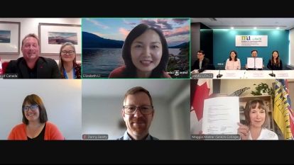 Screen shot of agreement signing with LiPACE