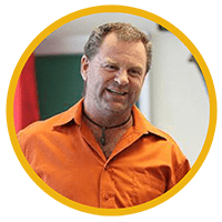 Ross White in classroom