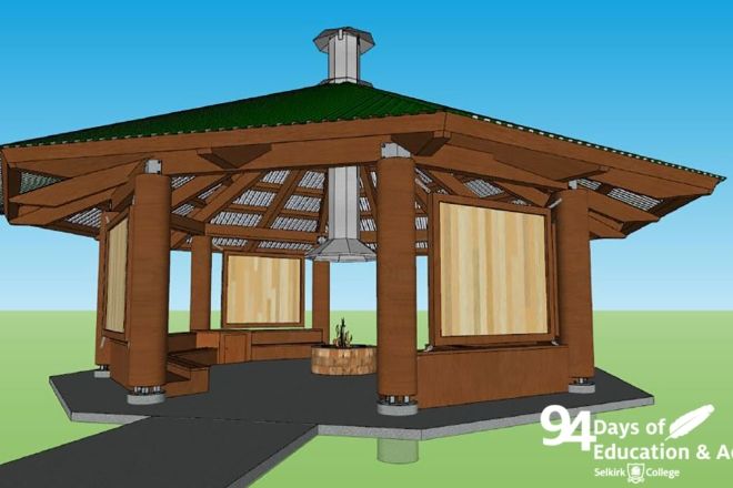 Tenth Street Campus Indigenous Gathering Space Conceptual Drawings 2