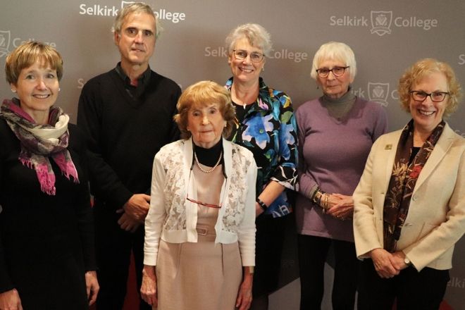 The Selkirk College Board of Governors held a reception to honour its annual award recipients in late-October. 