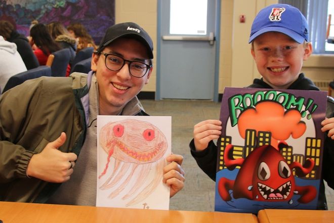 Digital Arts Monster Party Student Thumb