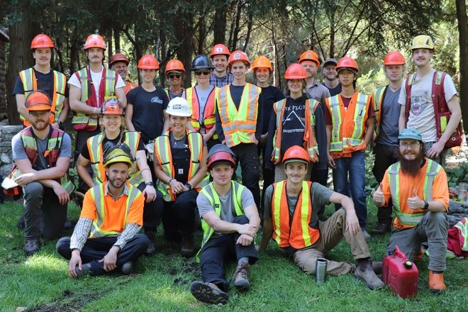 Forest Technology class at Zuckerberg Island