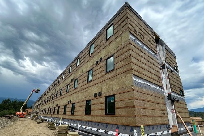 Castlegar Student Housing Construction