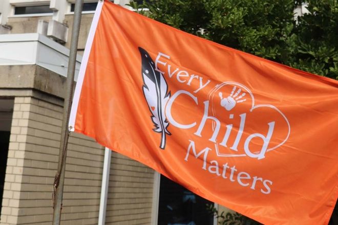 Every Child Matters orange flag