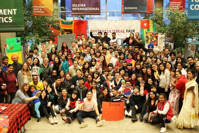 Interantional Students at Selkirk College