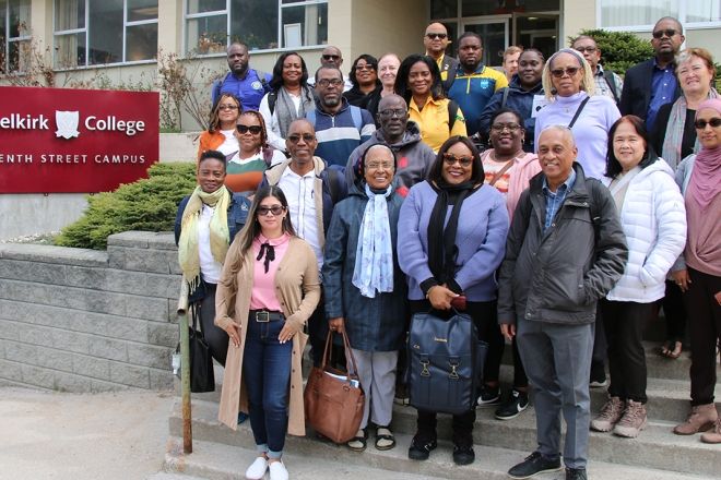 SAGE Program Visits Selkirk College One