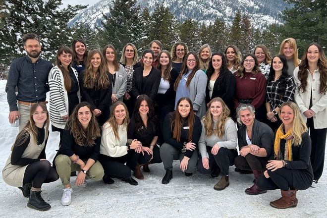 Fourth-year Selkirk College Nursing Program students