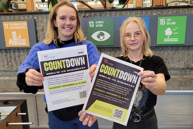 TEDxSelkirkCollegeCountdown organizers