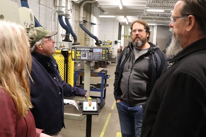 Press Brake Donation from Columbia Basin Trust ONE