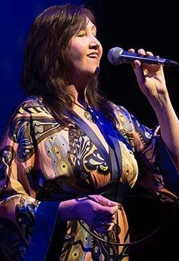 Instructor Melody Daichun performing